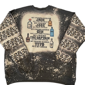My‎ friend Mamés Jack. Hanes pullover sweatshirt size X-Large F1